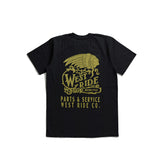 May club -【WESTRIDE】"WR PARTS & SERVICE" TEE
